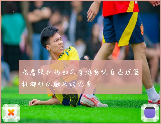 老詹隔扣仍如风夸梅感叹自己连篮板都难以触及的无奈