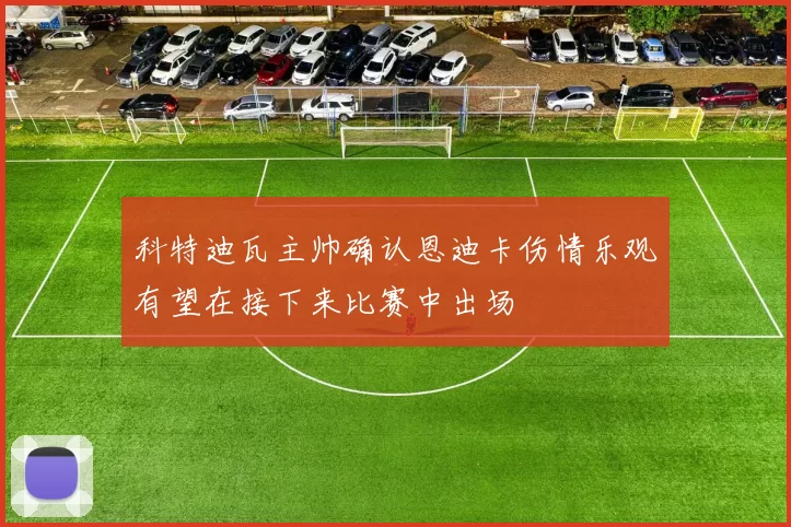科特迪瓦主帅确认恩迪卡伤情乐观有望在接下来比赛中出场